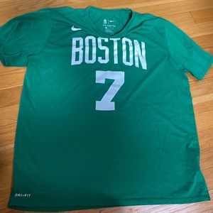 Green Nike “brown” Celtics t shirt